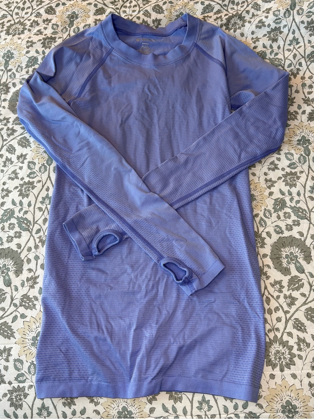 BuffBunny Collection Purple Long Sleeve Active Top